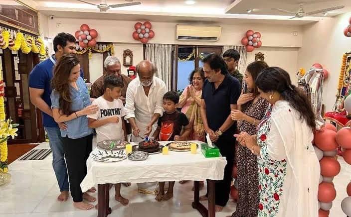 Rajinikanth is celebrating his 73rd birthday today